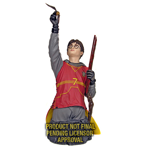 Harry Potter in Quidditch Gear Mini Bust